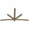 Ekena Millwork Alberta Rough Sawn Timber Gable Bracket, Douglas Fir, 84"W x 49"H x 2"D x 4"F, 14/12 Pitch GBW084X49X0204ALB00RDF - alternate 4